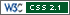 Valid CSS 2.1